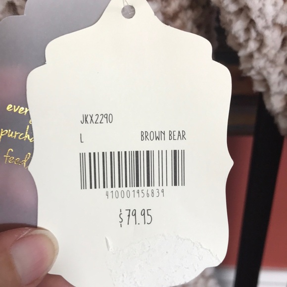 Altar’d State Brown Bear Women Large Pullover NWT - Picture 4 of 8